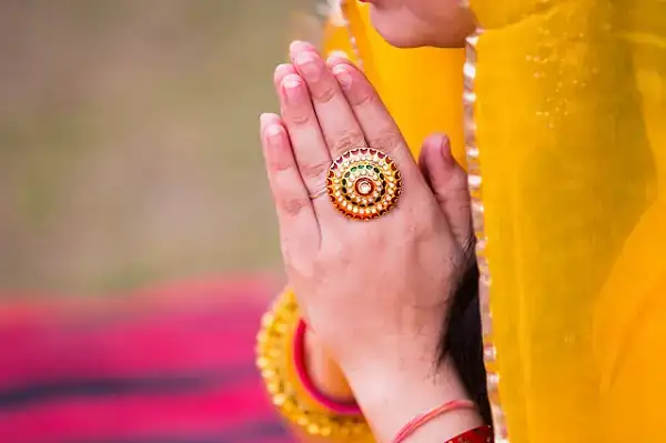A warm namaste welcome